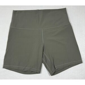 Lululemon Align Short 6" High-Rise Gray Sage Size 10
